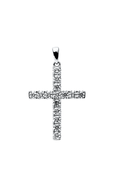 Brogle Selection Kreuzanhänger mit Diamanten Brogle Selection Kreuzanhänger mit Diamanten