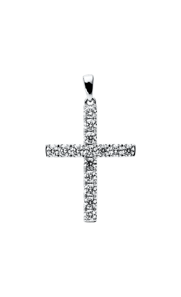 Brogle Selection Kreuzanhänger mit Diamanten Brogle Selection Kreuzanhänger mit Diamanten