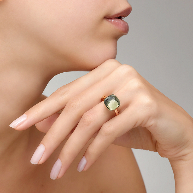 Pomellato Nudo Maxi Prasiolite Ring