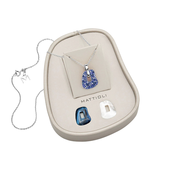 Mattioli Puzzle necklace box, small with 3 puzzles Mattioli Puzzle necklace box, small with 3 puzzles