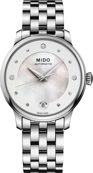 Mido Baroncelli II Lady Diamonds 33mm