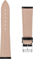 Frederique Constant black calfskin watch strap 22/18mm