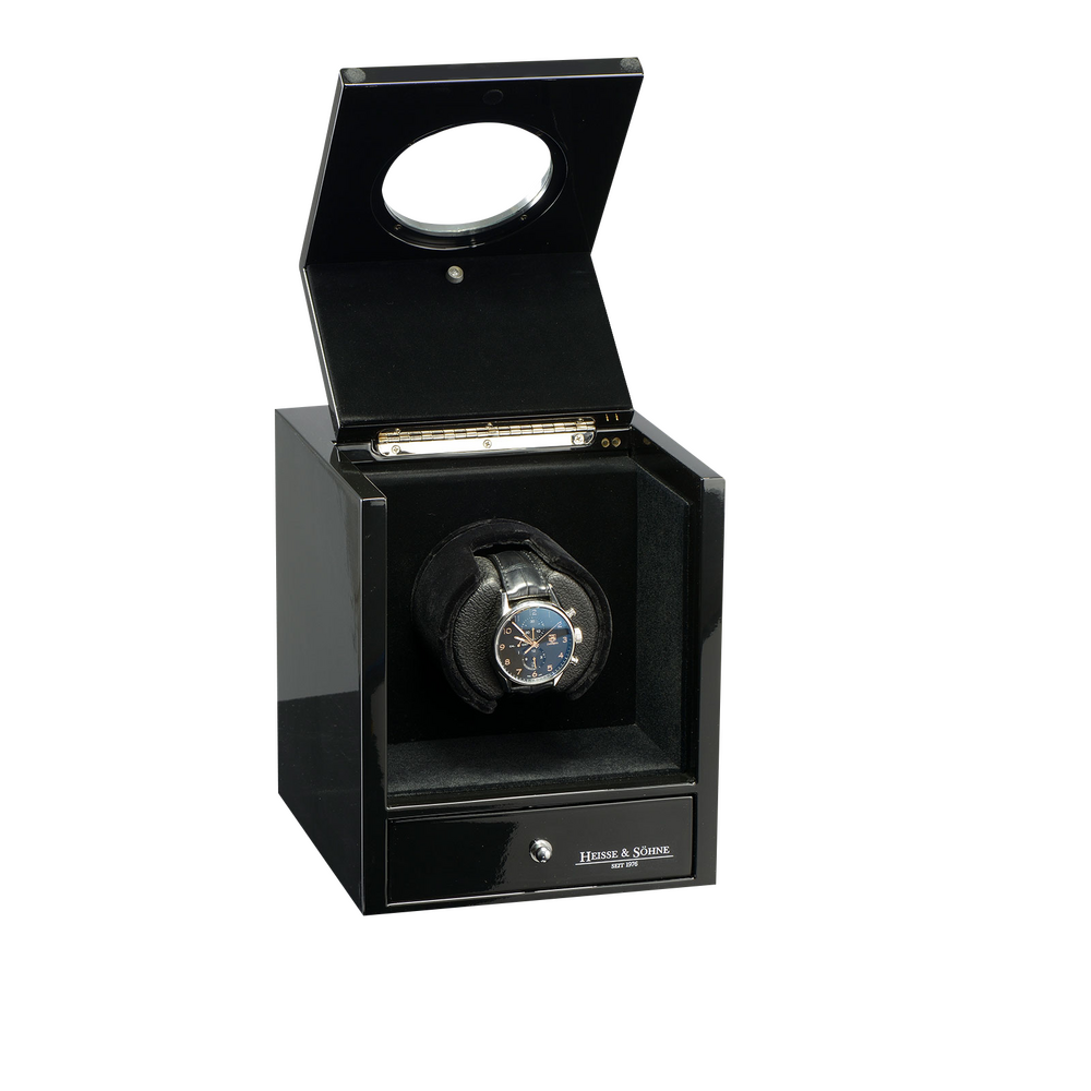 Heisse & Söhne Watchwinder Glamour Black 1