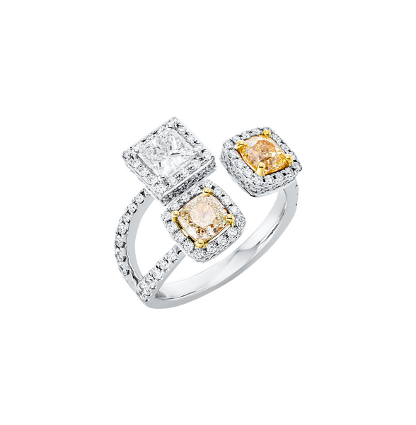 Brogle Selection Bicolor Diamantring Brogle Selection Bicolor Diamantring