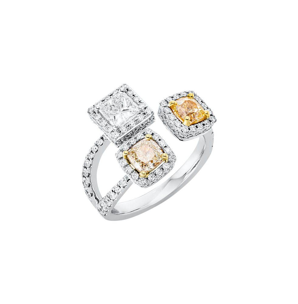 Brogle Selection Bicolor Diamantring Brogle Selection Bicolor Diamantring