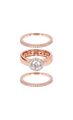 Bronzallure Altissima ring set