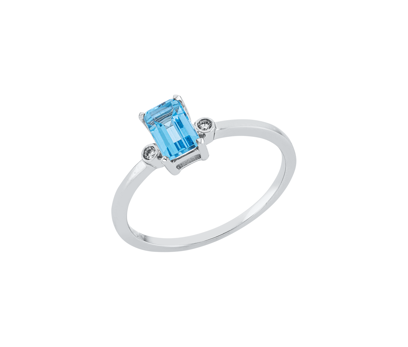 Brogle Classic Sky topaz ring Brogle Classic Sky topaz ring