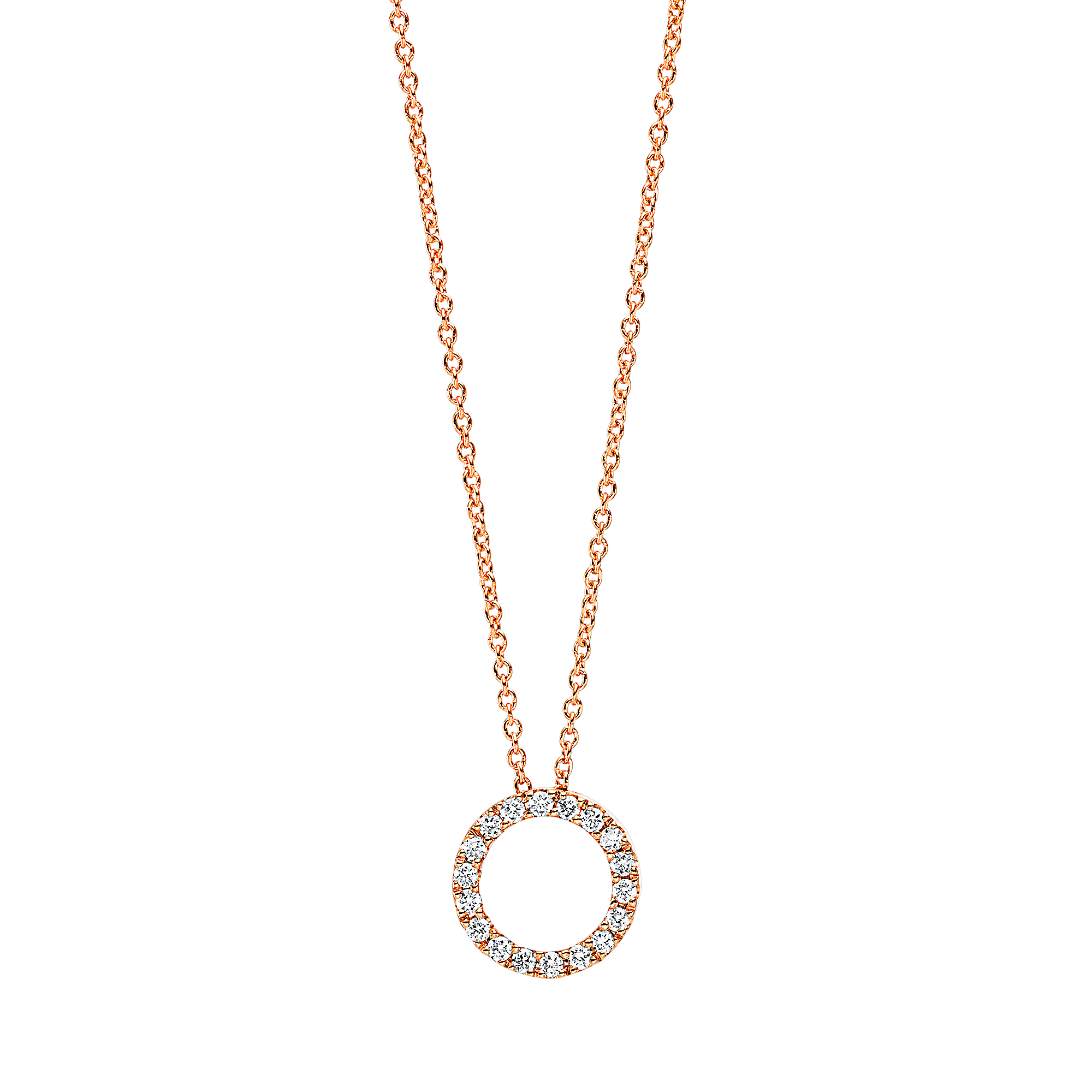 Brogle Classic necklace with diamond pendant