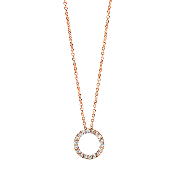 Brogle Classic necklace with diamond pendant Brogle Classic necklace with diamond pendant