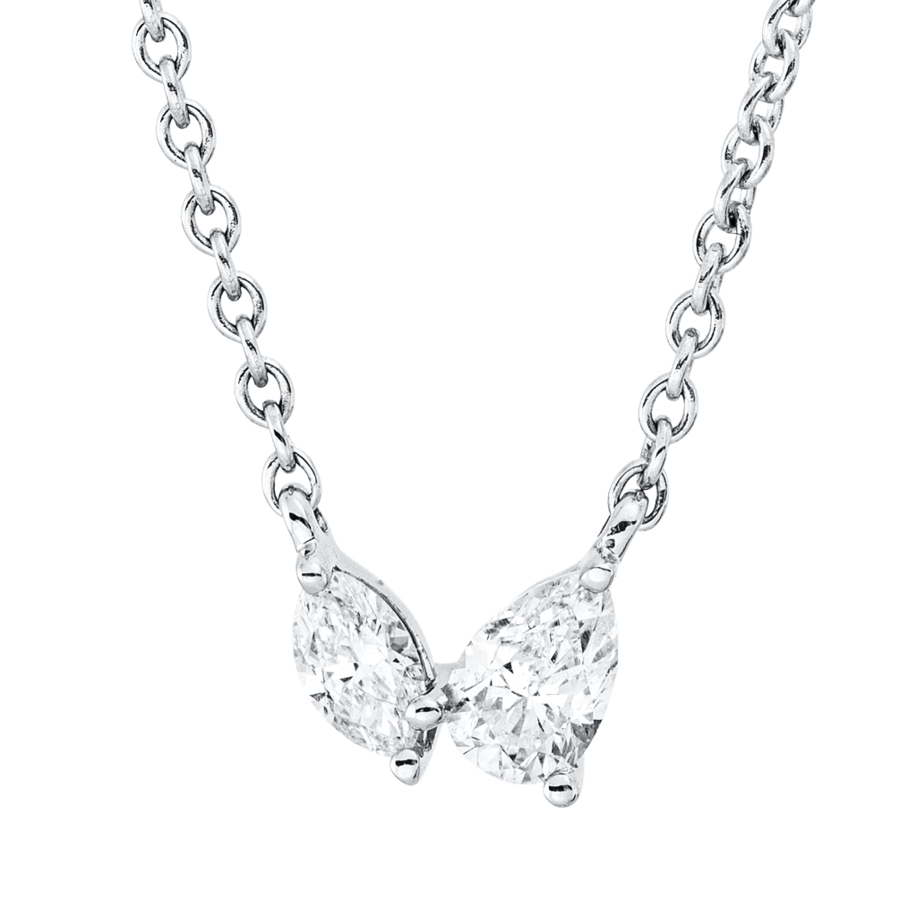 Brogle Classic necklace with diamond pendant