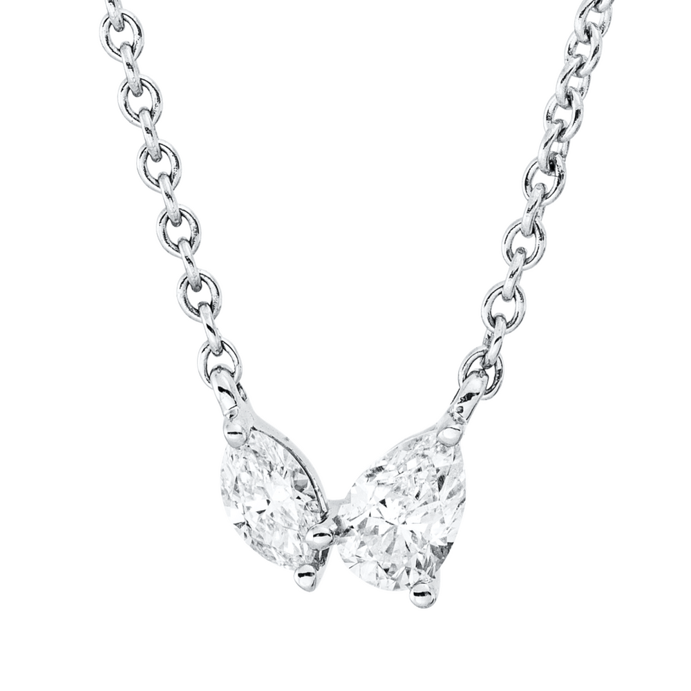 Brogle Classic necklace with diamond pendant