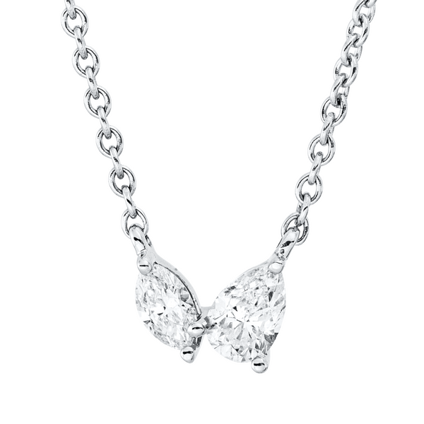 Brogle Classic necklace with diamond pendant Brogle Classic necklace with diamond pendant