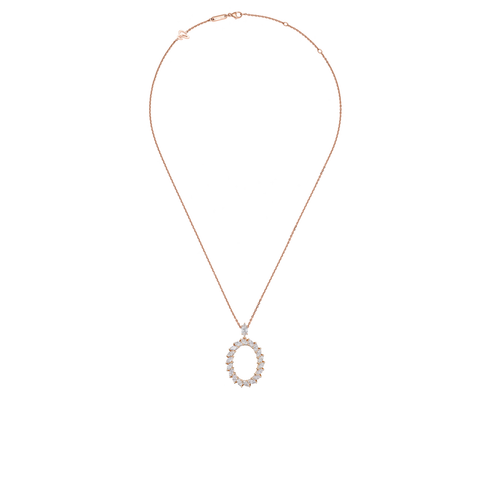 Chopard L'Heure du Diamant Marquise Halskette mit Anhänger