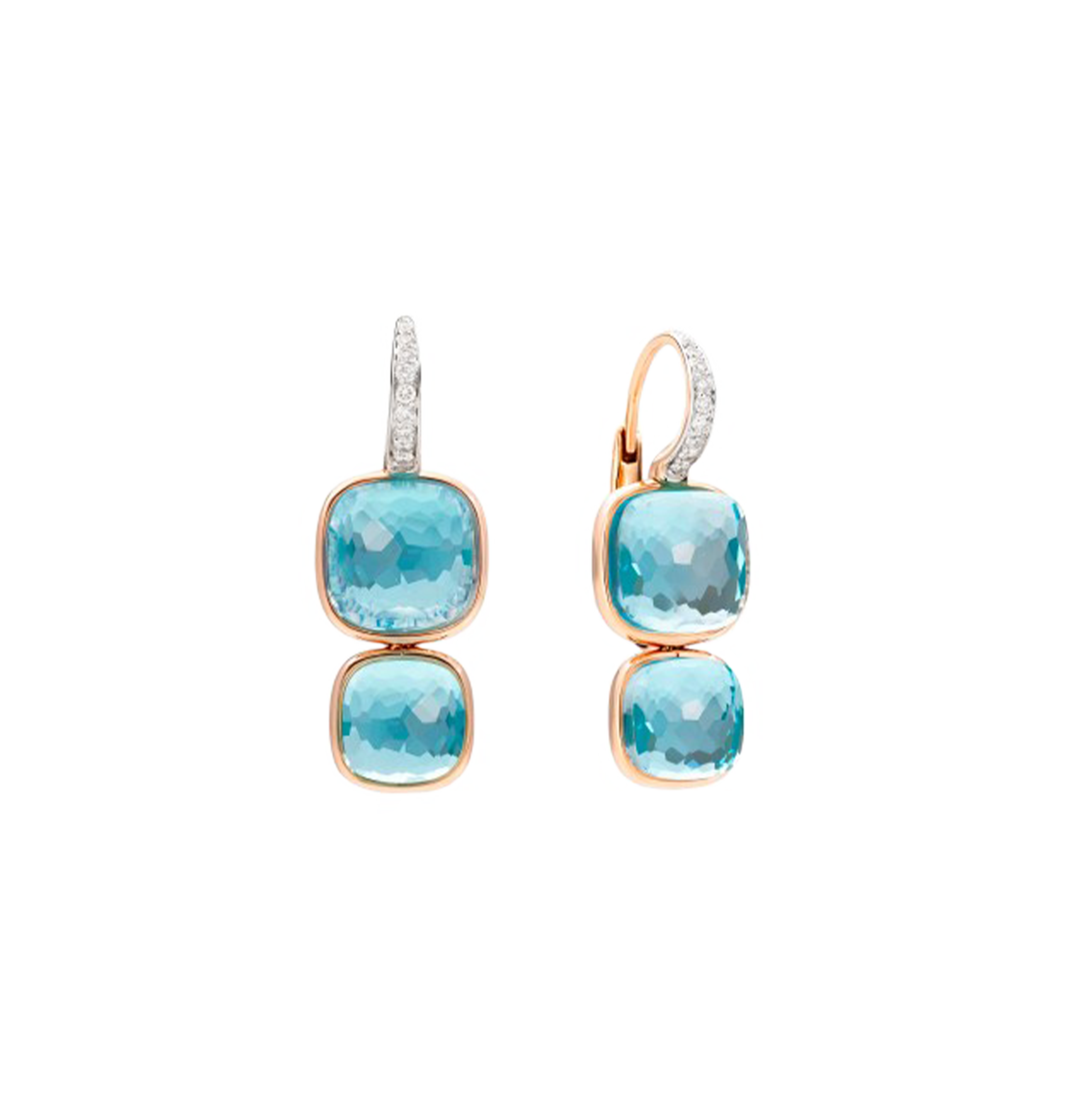 Pomellato Nudo Sky-Topaz Earrings Pomellato Nudo Sky-Topaz Earrings