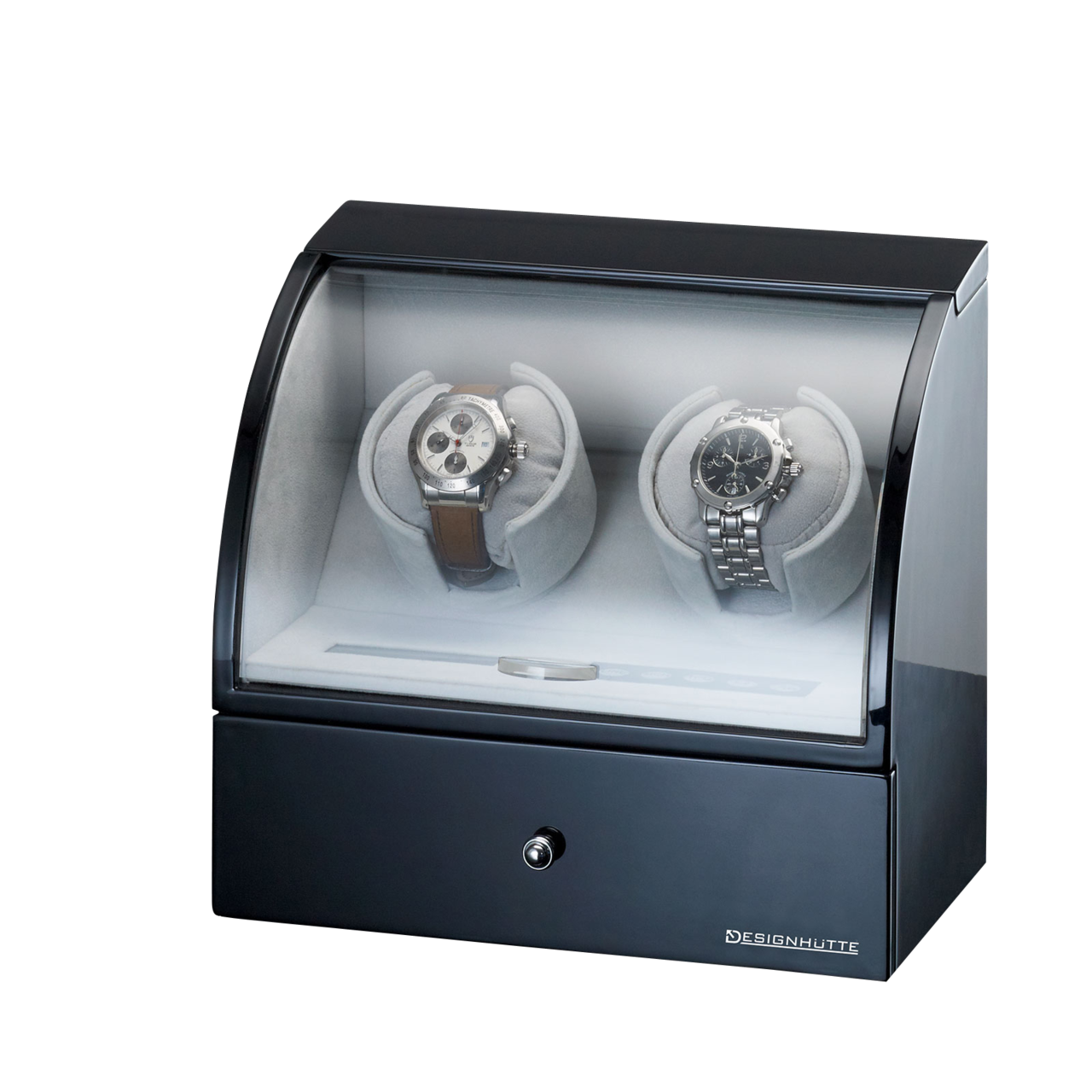 Designhütte Watch winder Basel 2 LCD Designhütte Watch winder Basel 2 LCD