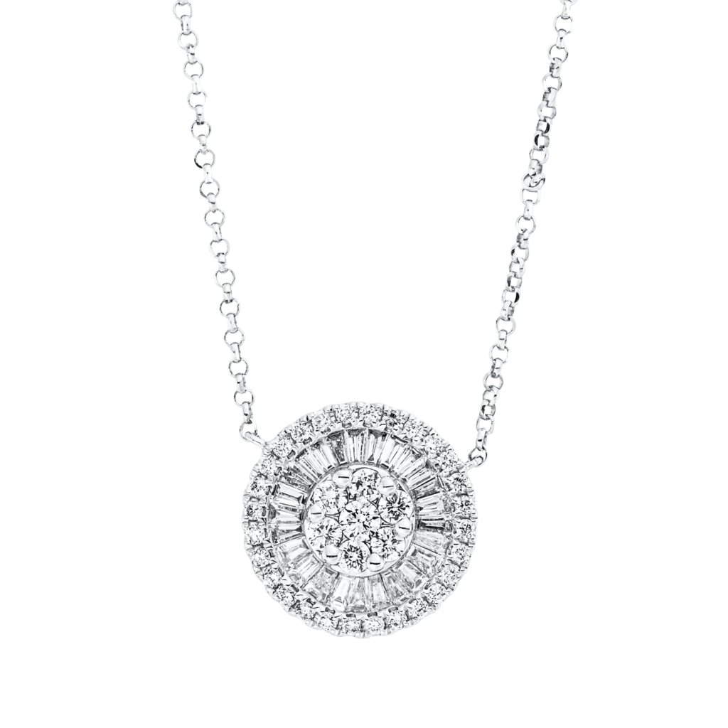 Brogle Classic necklace with diamond pendant