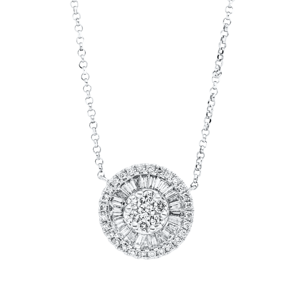 Brogle Classic necklace with diamond pendant