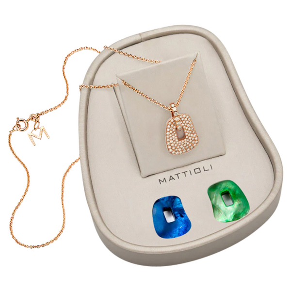 Mattioli Puzzle necklace box, small with 3 puzzles Mattioli Puzzle necklace box, small with 3 puzzles