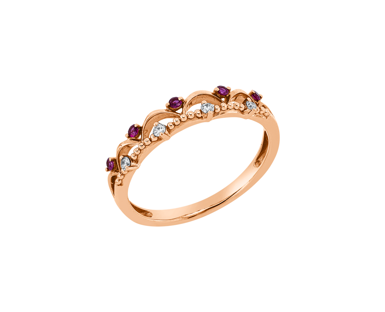 Brogle Classic ruby ring