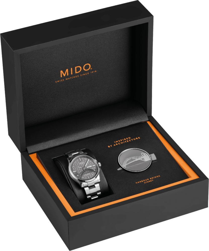 Mido Commander 20th Anniversary inspired by Architecture 42mm