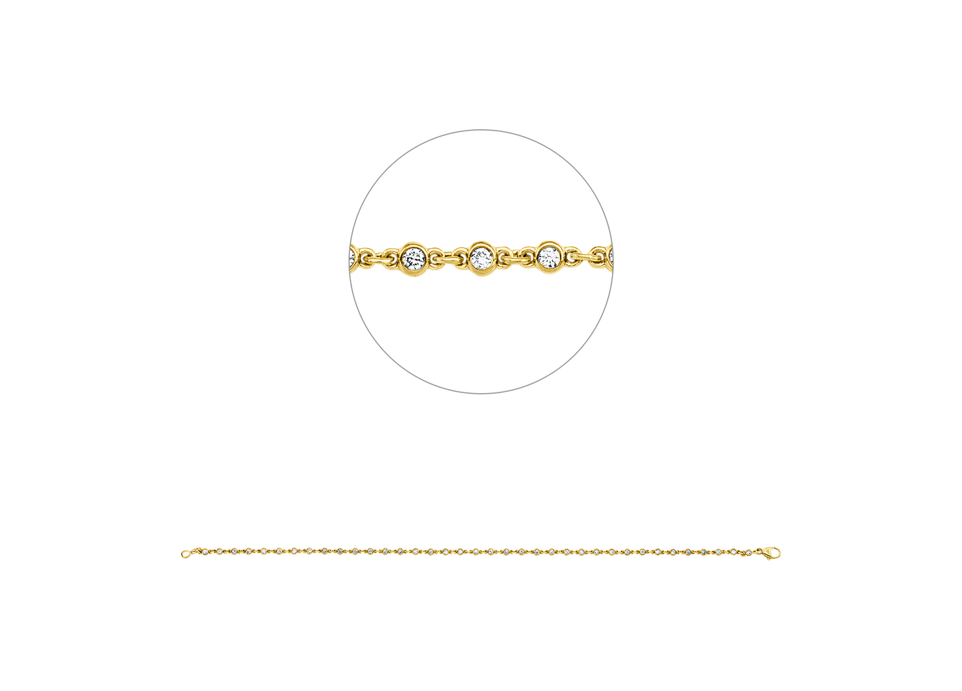 Brogle Classic diamond bracelet