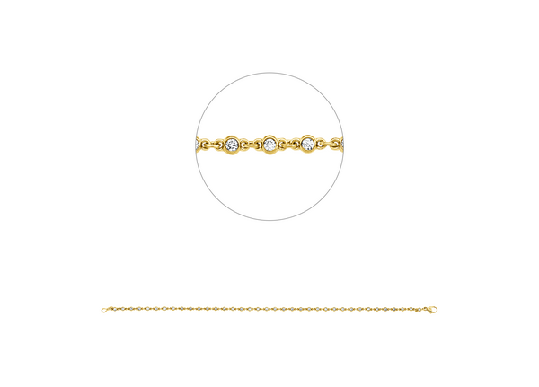 Brogle Classic diamond bracelet Brogle Classic diamond bracelet