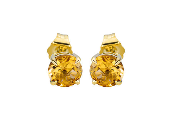 Brogle Classic Citrinohrstecker Brogle Classic Citrinohrstecker