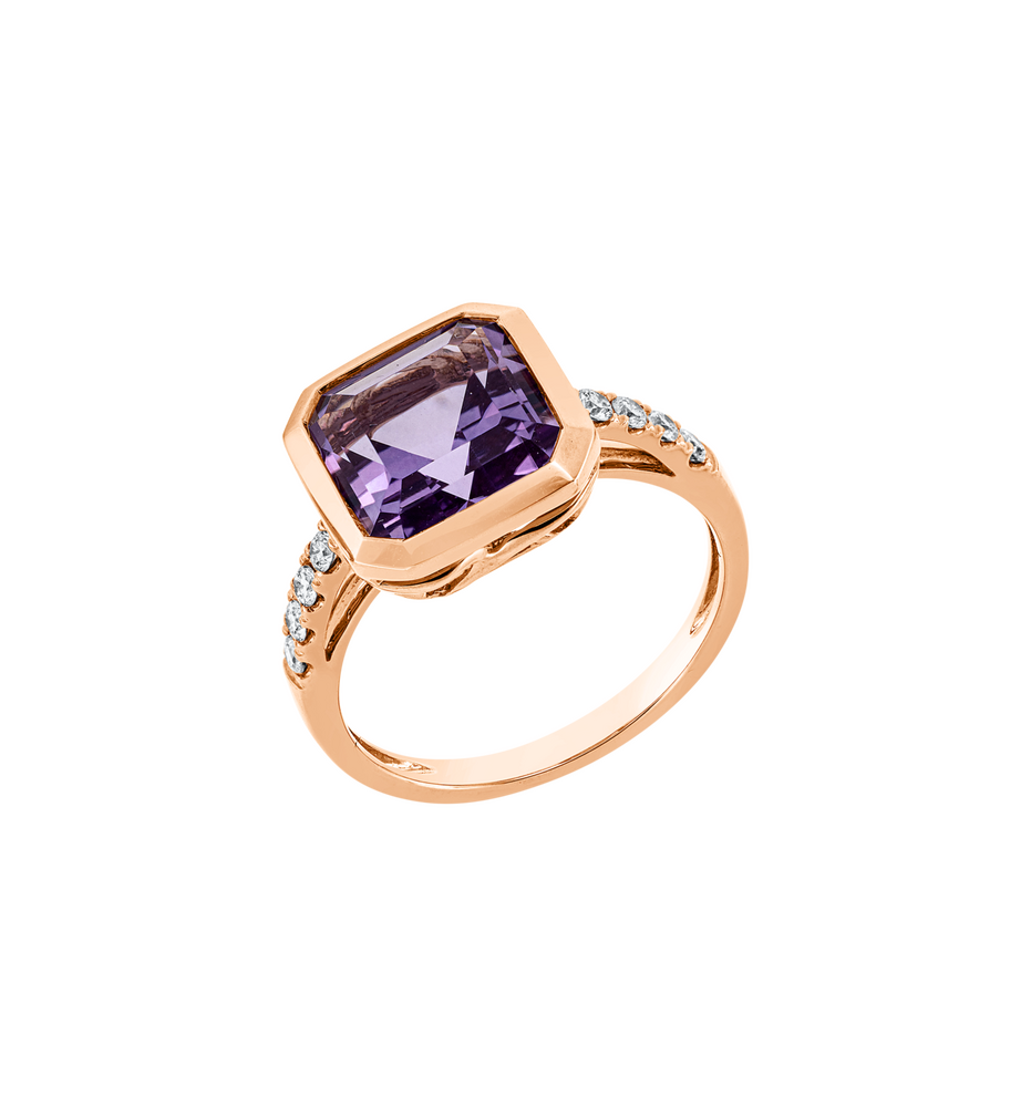 Brogle Classic Amethyst ring