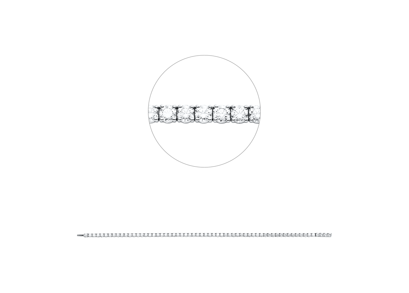Brogle Selection Tennisarmband