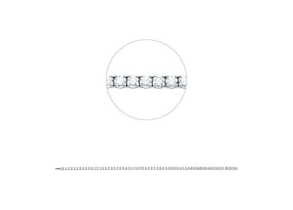 Brogle Selection Tennisarmband