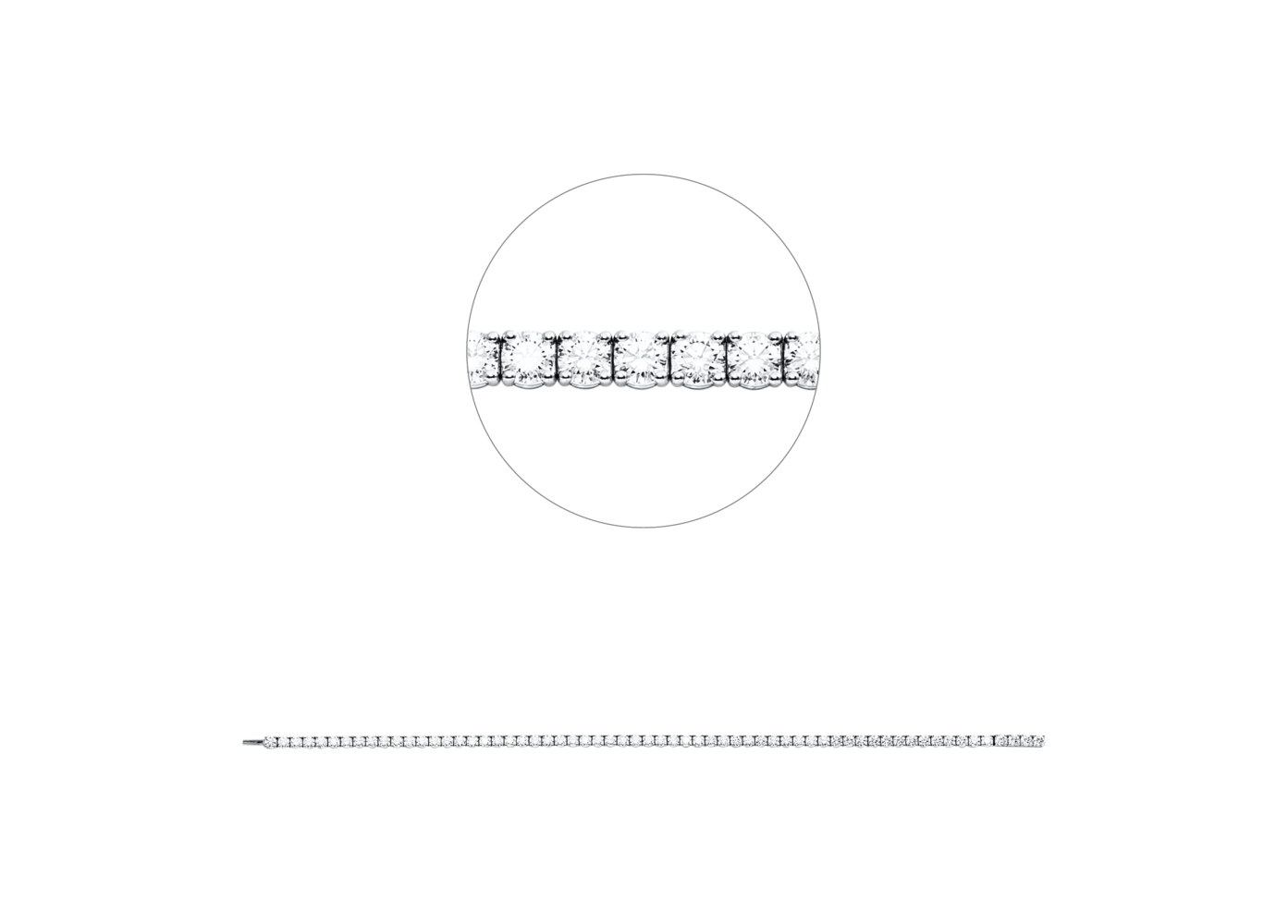 Brogle Selection Tennisarmband Brogle Selection Tennisarmband