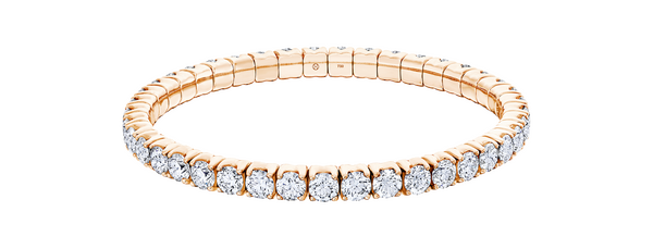 Brogle Selection flexible tennis bracelet Brogle Selection flexible tennis bracelet