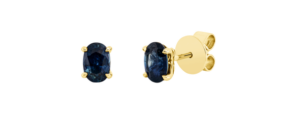 Brogle Classic Saphirohrstecker