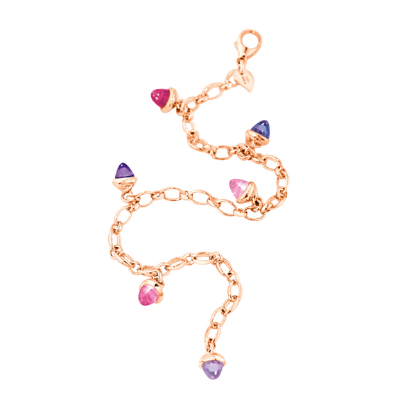 Tamara Comolli Mikado Wildberry Armband mit Anhänger