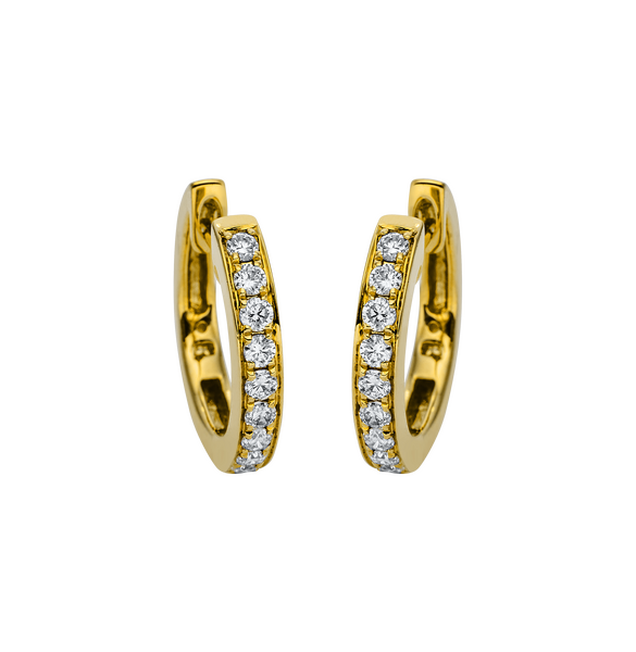 Brogle Classic Diamantcreolen