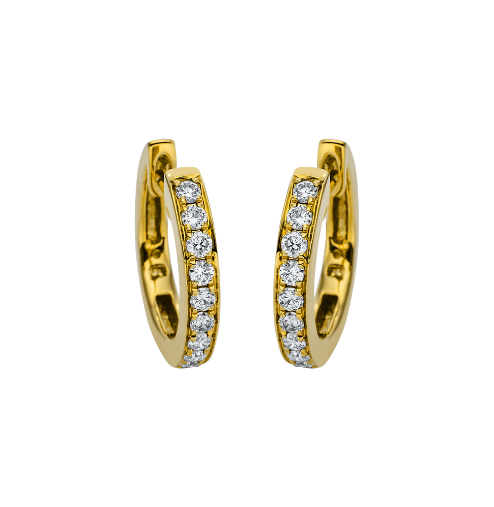 Brogle Classic Diamantcreolen Brogle Classic Diamantcreolen