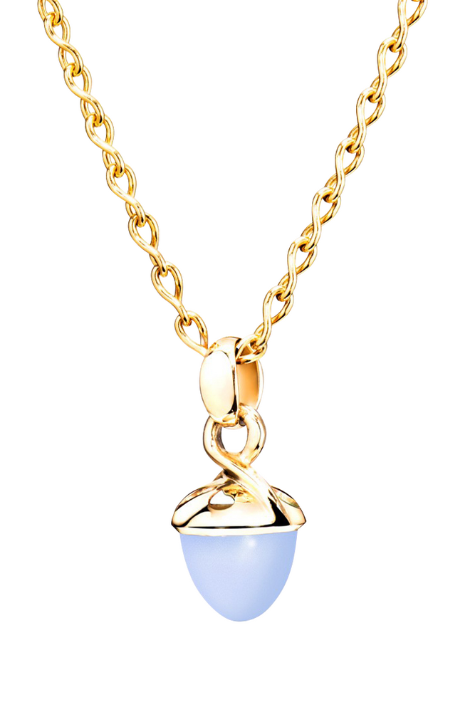 Tamara Comolli Mikado Bouquet blauer Chalcedon Anhänger Tamara Comolli Mikado Bouquet blauer Chalcedon Anhänger