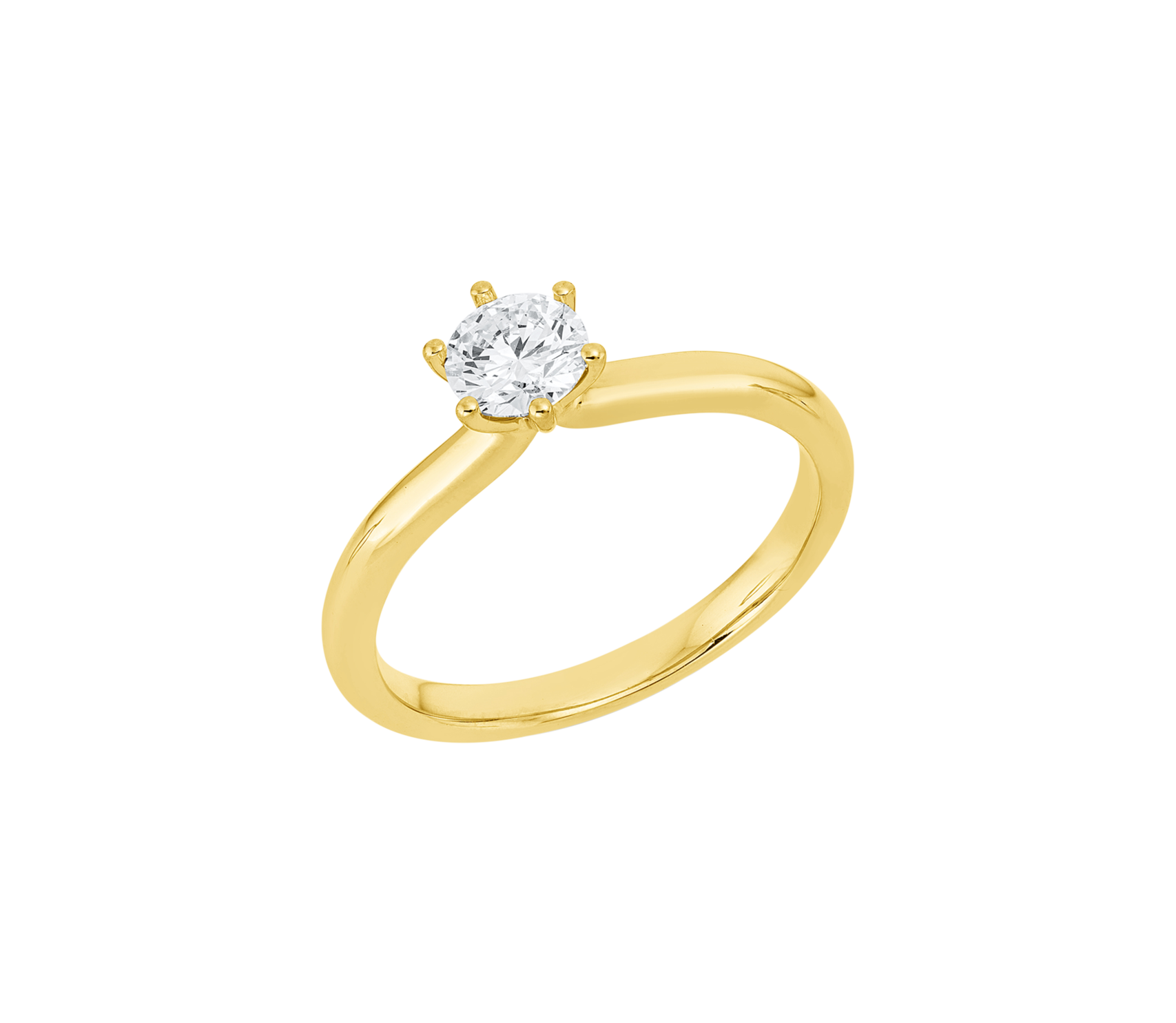 Brogle solitaire ring