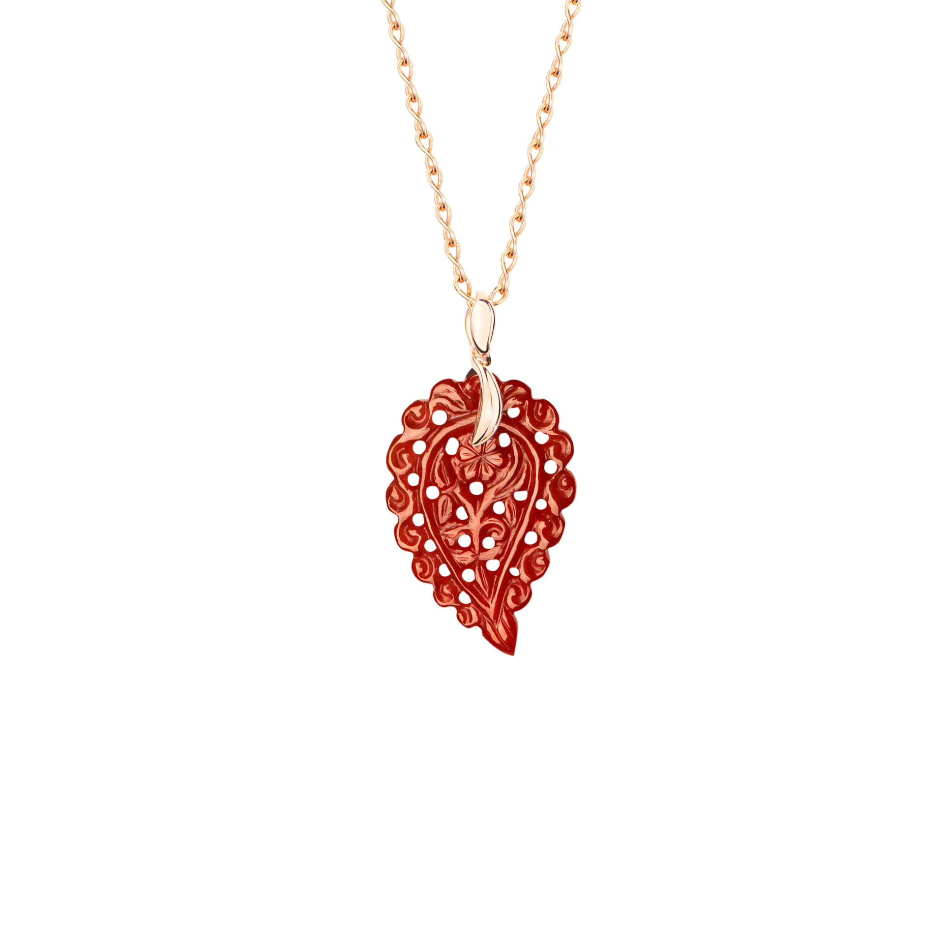 Tamara Comolli Leaf Onyx S Anhänger Tamara Comolli Leaf Onyx S Anhänger