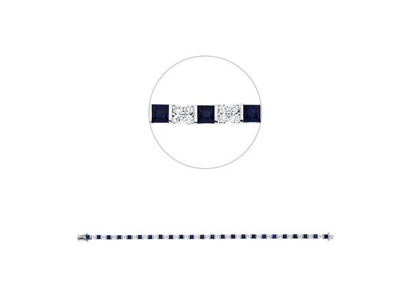 Brogle Selection sapphire bracelet
