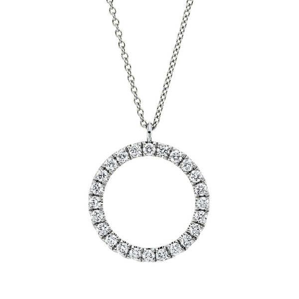 Brogle Classic necklace with diamond pendant Brogle Classic necklace with diamond pendant