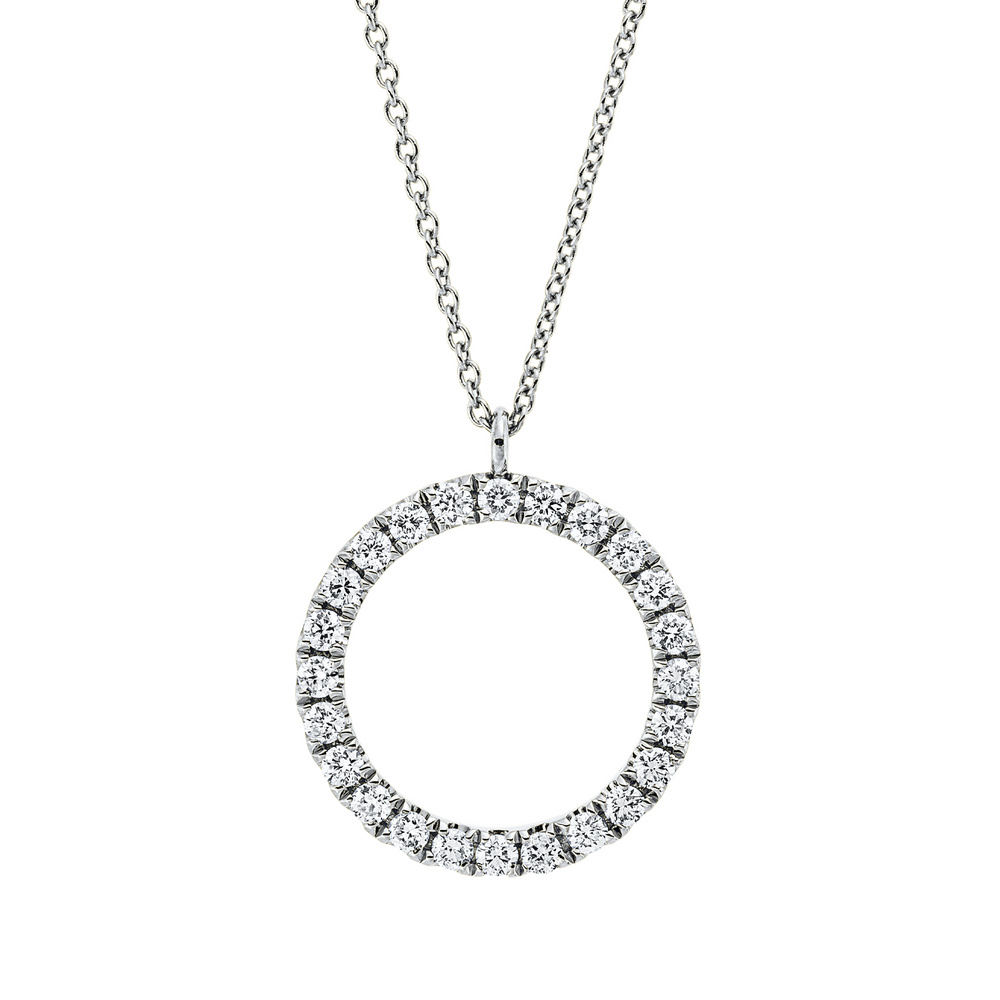 Brogle Classic necklace with diamond pendant Brogle Classic necklace with diamond pendant