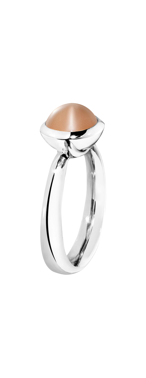Tamara Comolli Bouton brauner Mondstein S Ring Tamara Comolli Bouton brauner Mondstein S Ring