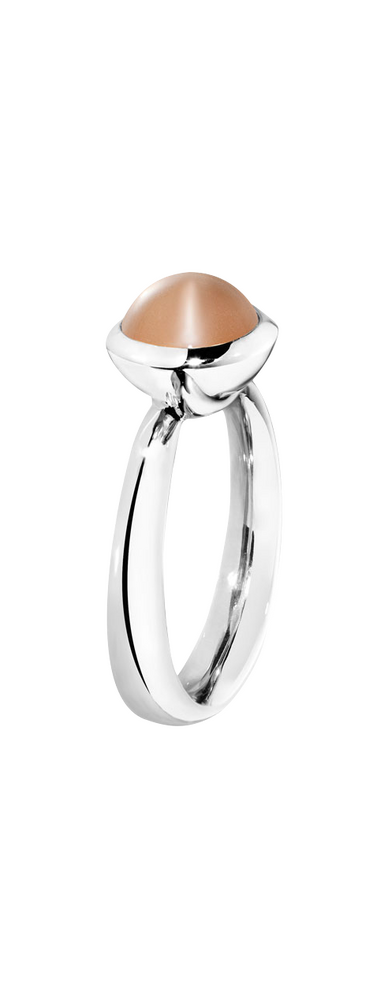 Tamara Comolli Bouton brauner Mondstein S Ring Tamara Comolli Bouton brauner Mondstein S Ring