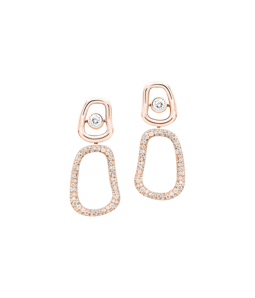 Mattioli Puzzle Diamonds stud earrings