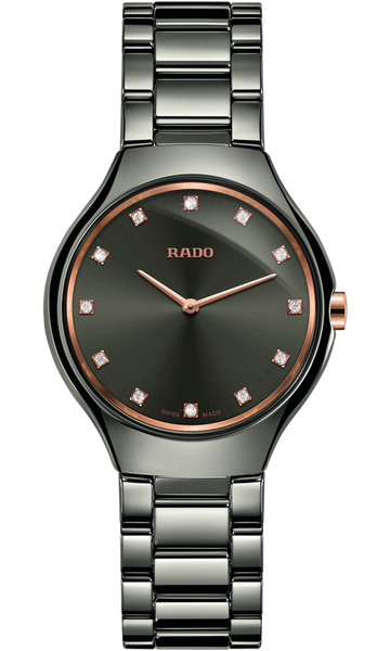 Rado True Thinline Diamonds S Quartz 30mm