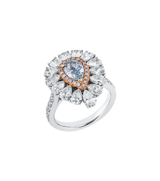 Brogle Selection Bicolor diamond ring