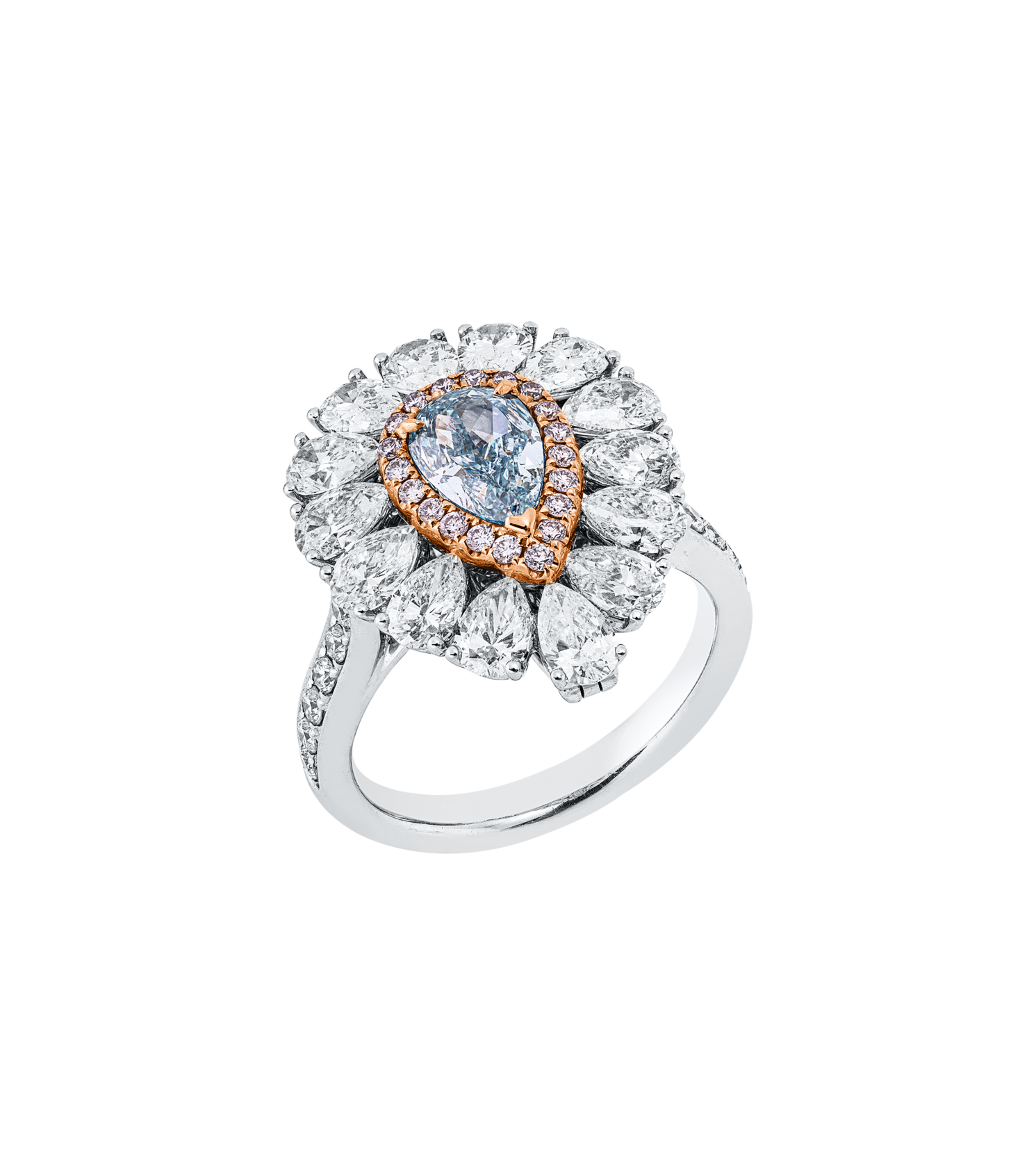 Brogle Selection Bicolor diamond ring Brogle Selection Bicolor diamond ring