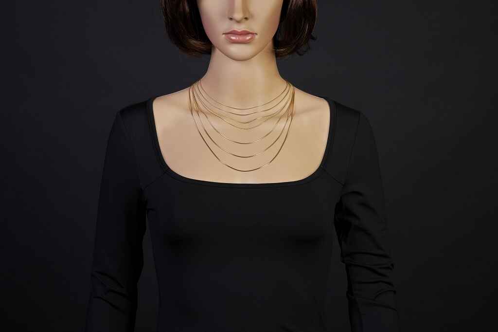 Brogle Classic snake chain 1mm