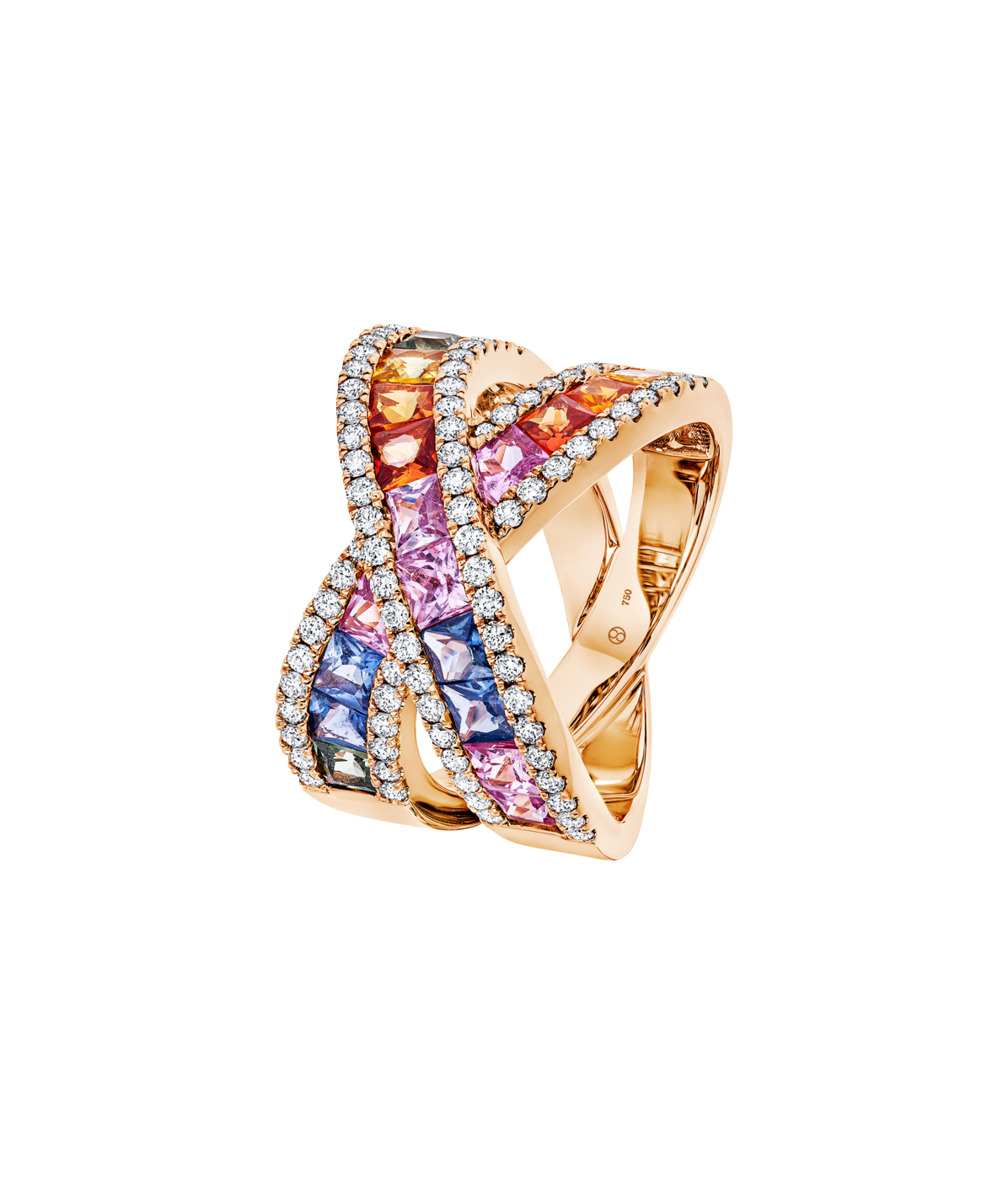 Brogle Selection sapphire ring Rainbow Brogle Selection sapphire ring Rainbow